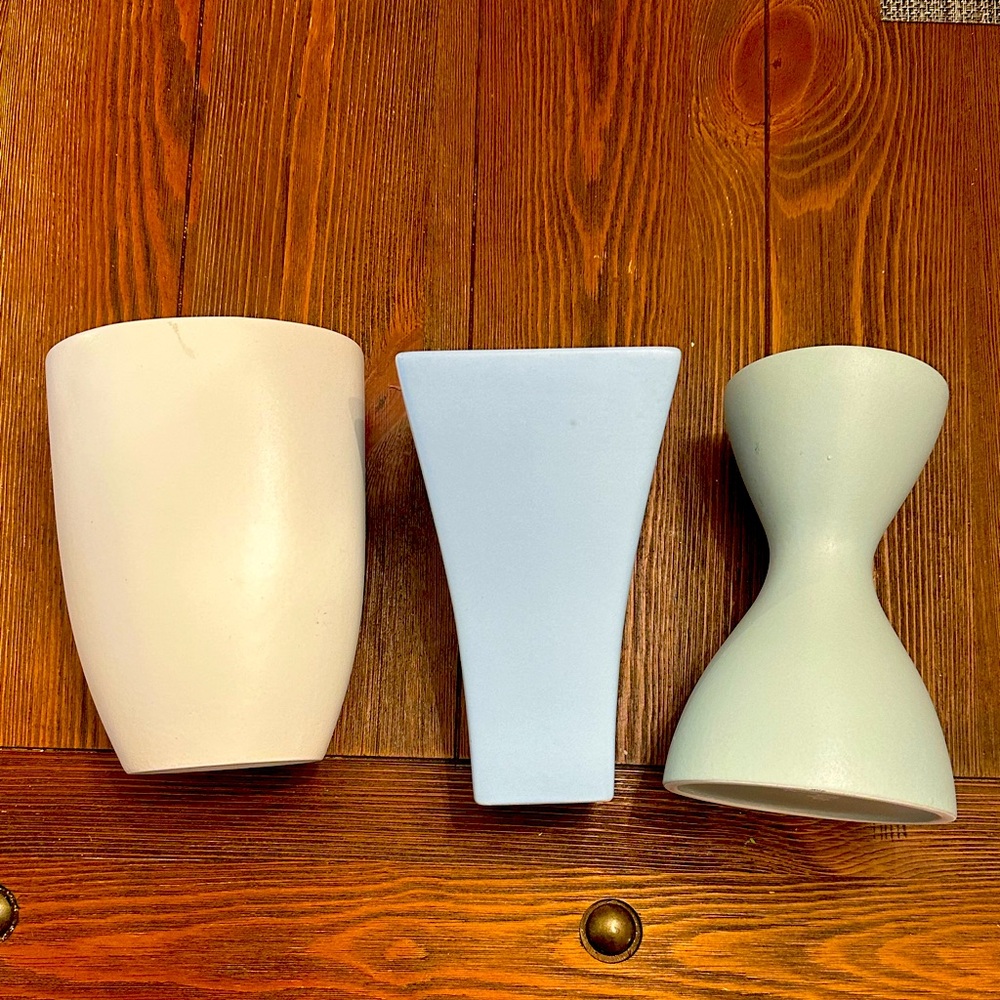 Vintage IKEA Anne Nilsson Ceramic Vase Set